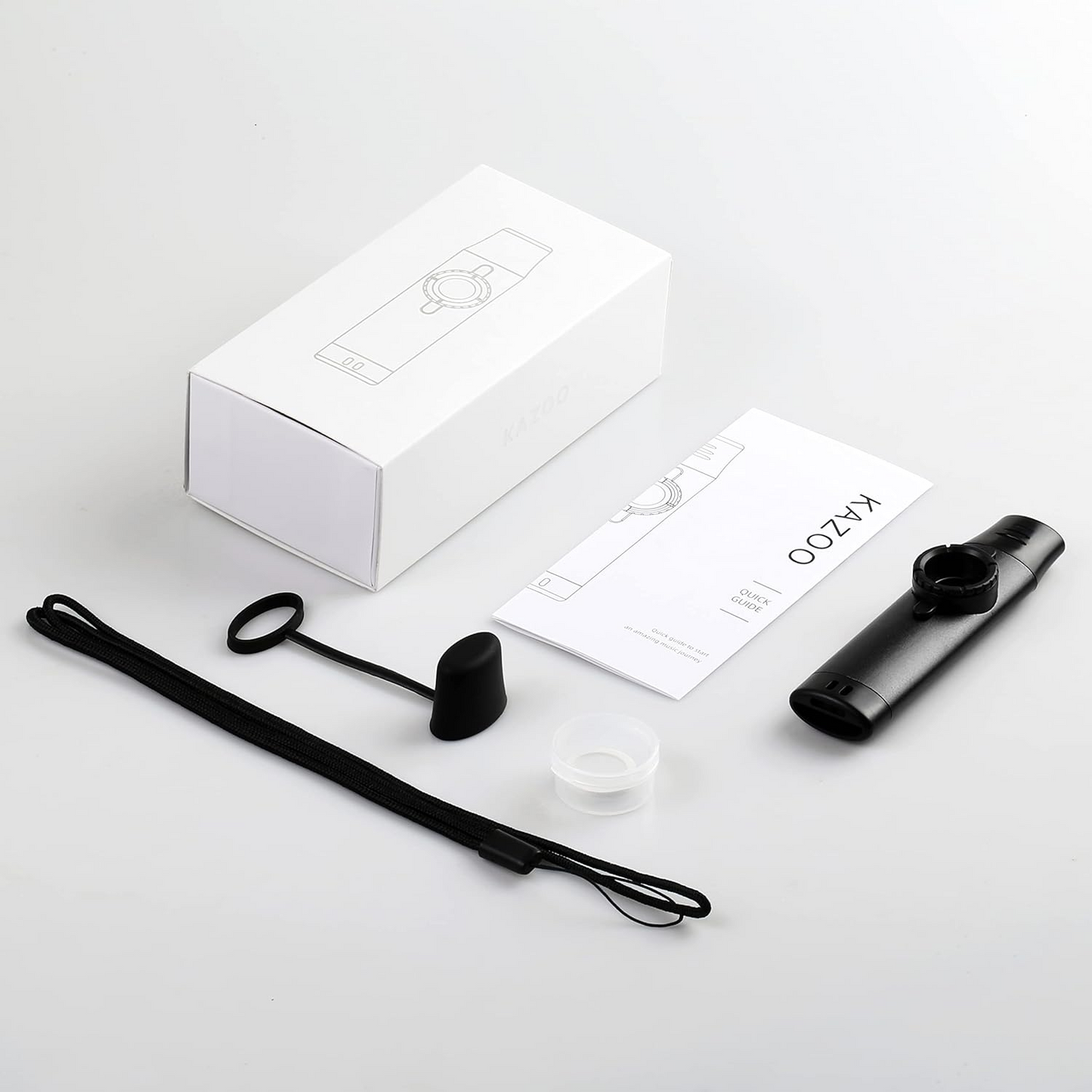 Professional Kazoo, Adults Metal Kazoos with Membranes Easy to Learn Wind Musical Instrument Kazoos Flute Percussion for Guitar, Ukulele, Piano Keyboard, Adjustable Tone Kazoo for Music Lovers