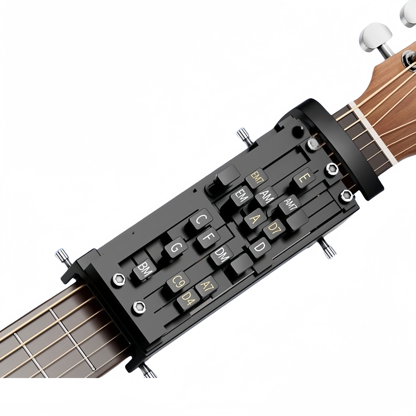 Guitar Chord Presser for Beginners, 16 Chords Presser Guitar Trainer for Guitar Starter Learning Tool, Aid Tool Accessories for Guitar Enthusiasts Beginners