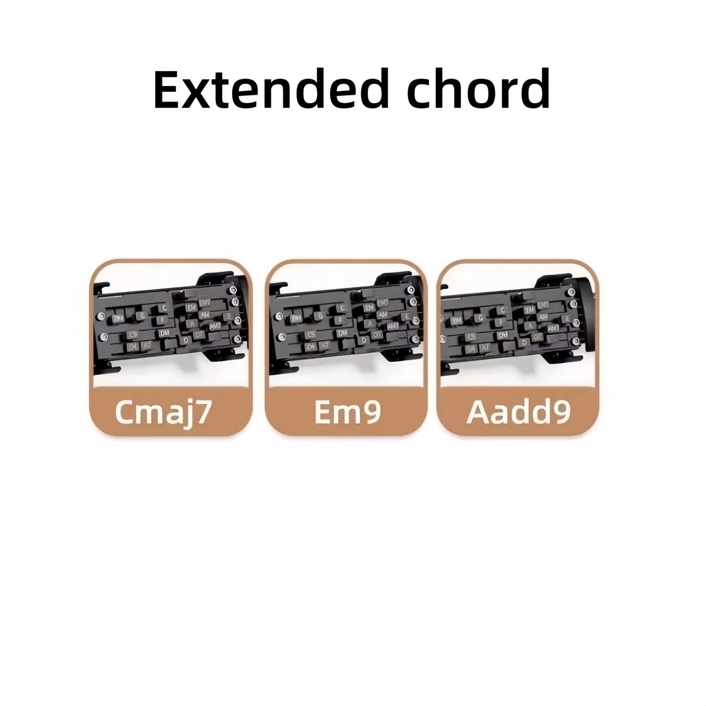 Guitar Chord Presser for Beginners, 16 Chords Presser Guitar Trainer for Guitar Starter Learning Tool, Aid Tool Accessories for Guitar Enthusiasts Beginners