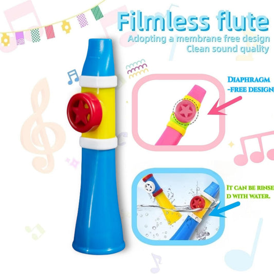 Upgraded Kazoo, Gosizos Kazoo Adults and Kids Easy to Learn Flute Humming Musical Instruments, Great Sound Kazoos for Guitar, Ukulele, Violin, Piano Keyboard, NO Need Replacement Membranes, Unique Gift for All Ages