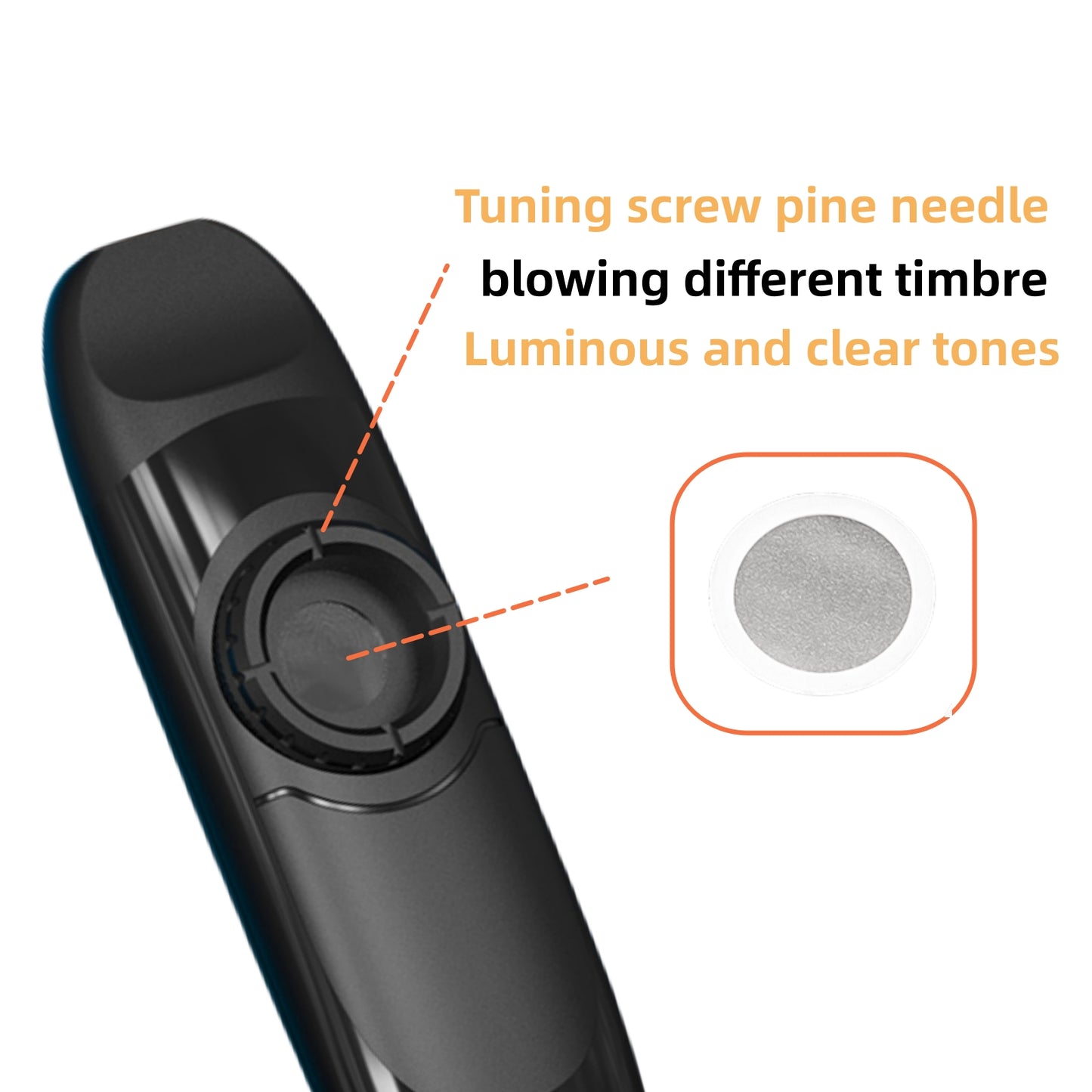 Kazoo for Kids and Adults Easy to Learn Musical Instrument Extremely Well Durable Great Sound Kazoo Gift - Includes 30 Membranes for Music Lover Beginners Professional