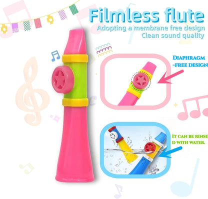 Upgraded Kazoo, Gosizos Kazoo Adults and Kids Easy to Learn Flute Humming Musical Instruments, Great Sound Kazoos for Guitar, Ukulele, Violin, Piano Keyboard, NO Need Replacement Membranes, Unique Gift for All Ages