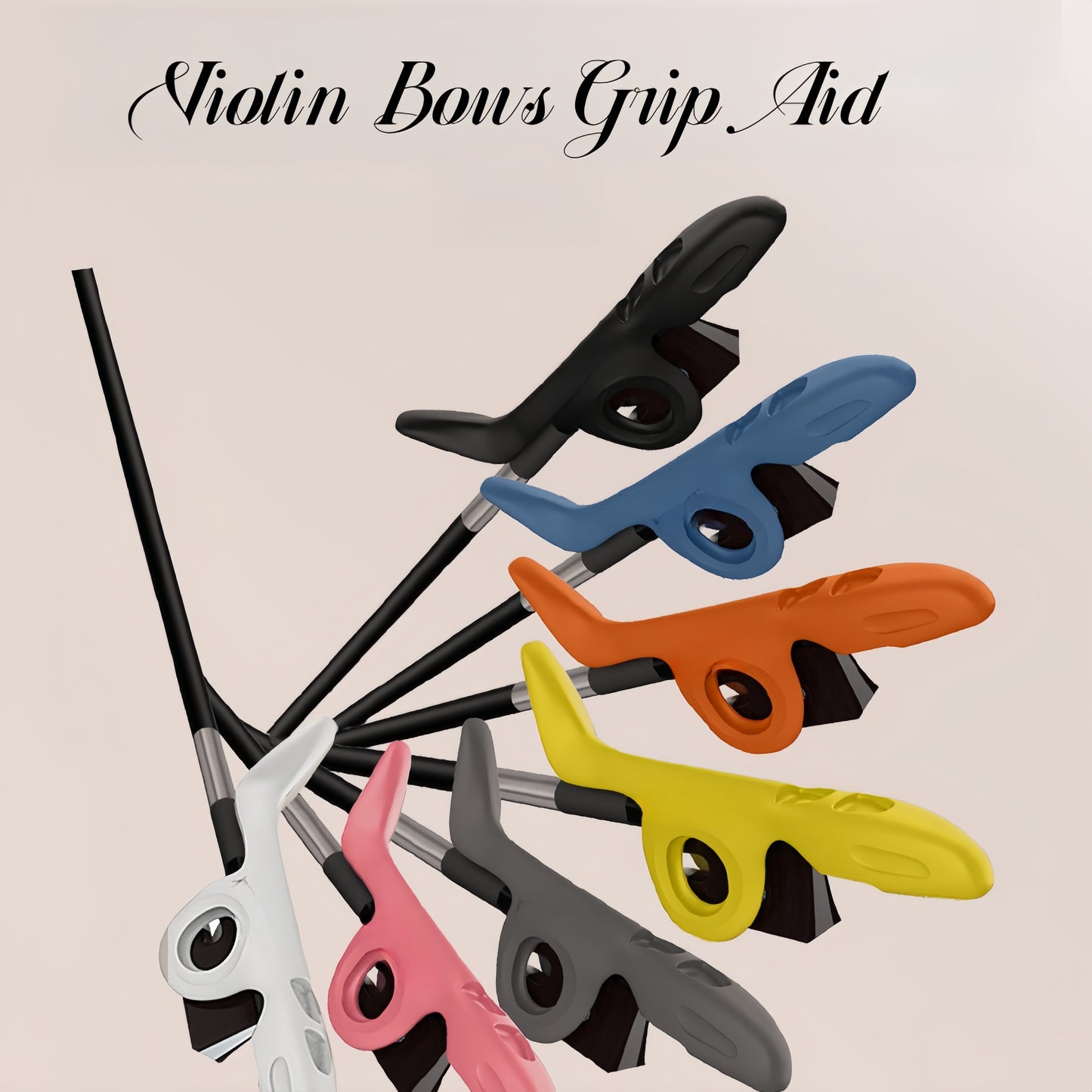 Gosizos Violin Bow Grip Correcting Device, Beginner Correction Posture Grip Bow Pose Orthoses