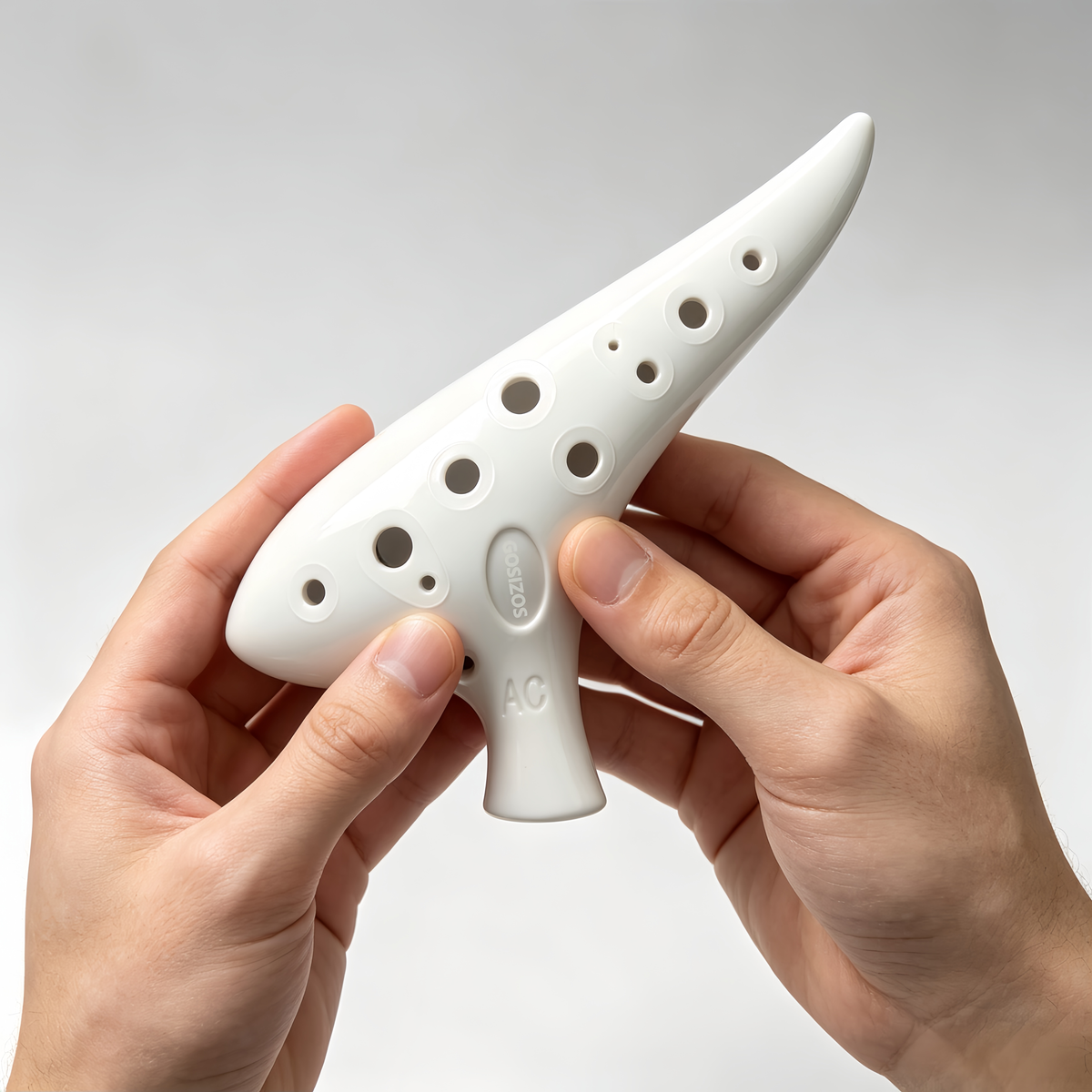 Gosizos O12 Ocarina Traditional Instruments Professional-Grade Performance Instruments, Beginner Instruments ABS Resin Unbreakable, Wind Instruments Easy to Learn for Music Lovers AC Key