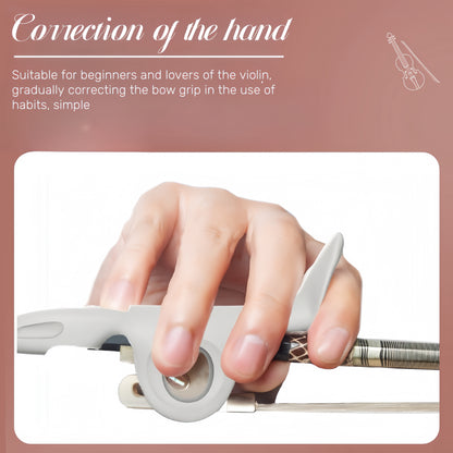 Gosizos Violin Bow Grip Correcting Device, Beginner Correction Posture Grip Bow Pose Orthoses