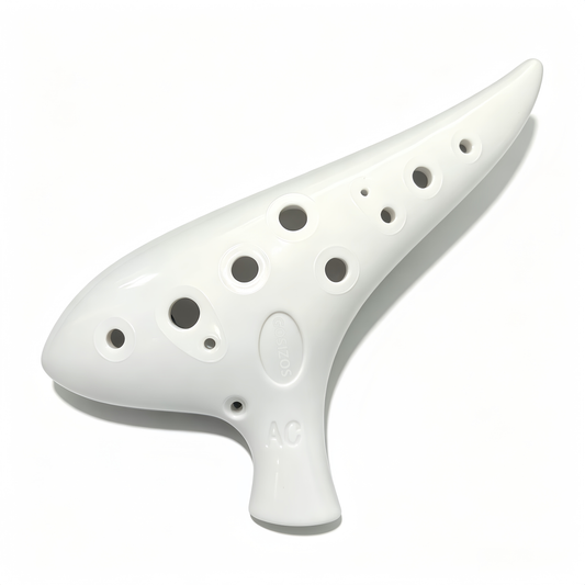 Gosizos O12 Ocarina Traditional Instruments Professional-Grade Performance Instruments, Beginner Instruments ABS Resin Unbreakable, Wind Instruments Easy to Learn for Music Lovers AC Key