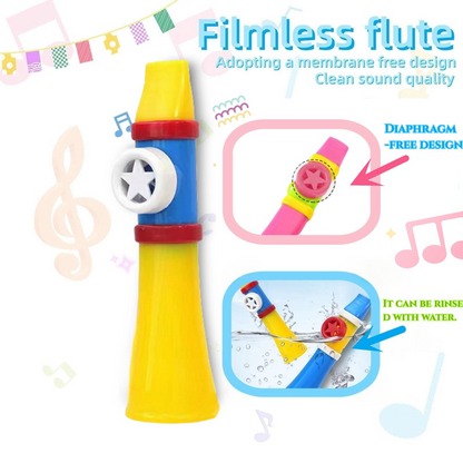 Upgraded Kazoo, Gosizos Kazoo Adults and Kids Easy to Learn Flute Humming Musical Instruments, Great Sound Kazoos for Guitar, Ukulele, Violin, Piano Keyboard, NO Need Replacement Membranes, Unique Gift for All Ages