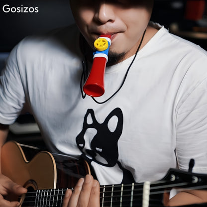 Gosizos Professional Kazoo for Adults Kids, Upgraded Kazoo, Reusable Membranes Kazoos for Guitar Ukulele Violin Piano, Keyboard Accompany Easy to Learn Instruments